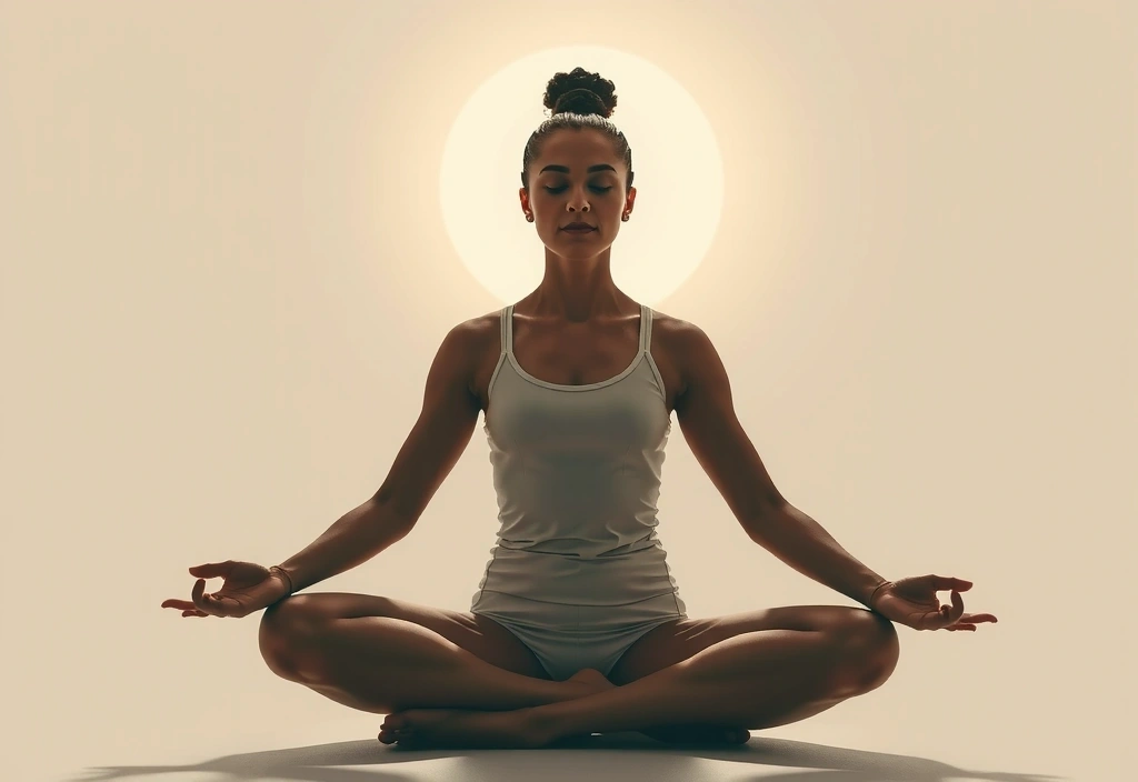 Person in deep meditation