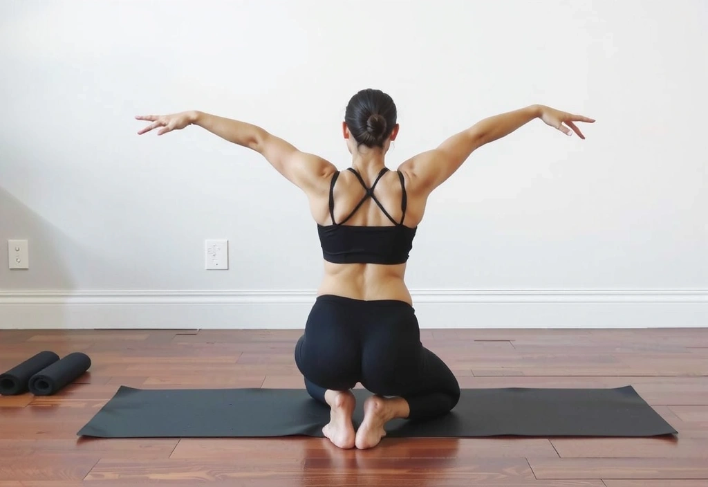 Yin Yoga pose focusing on hips