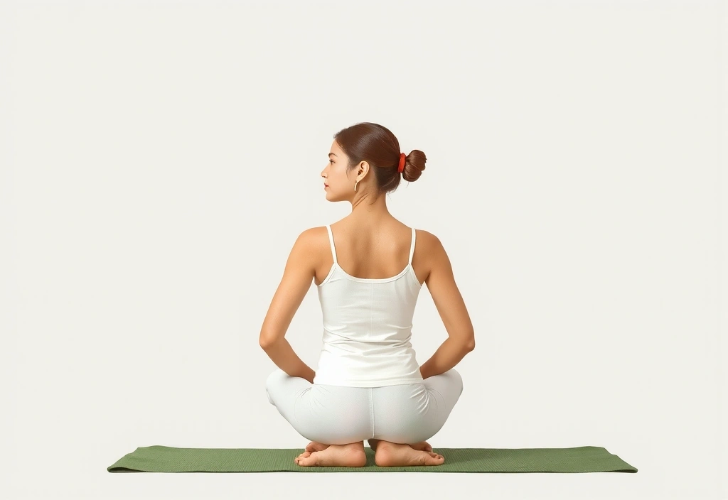 Person practicing Hatha Yoga, a foundational and gentle style